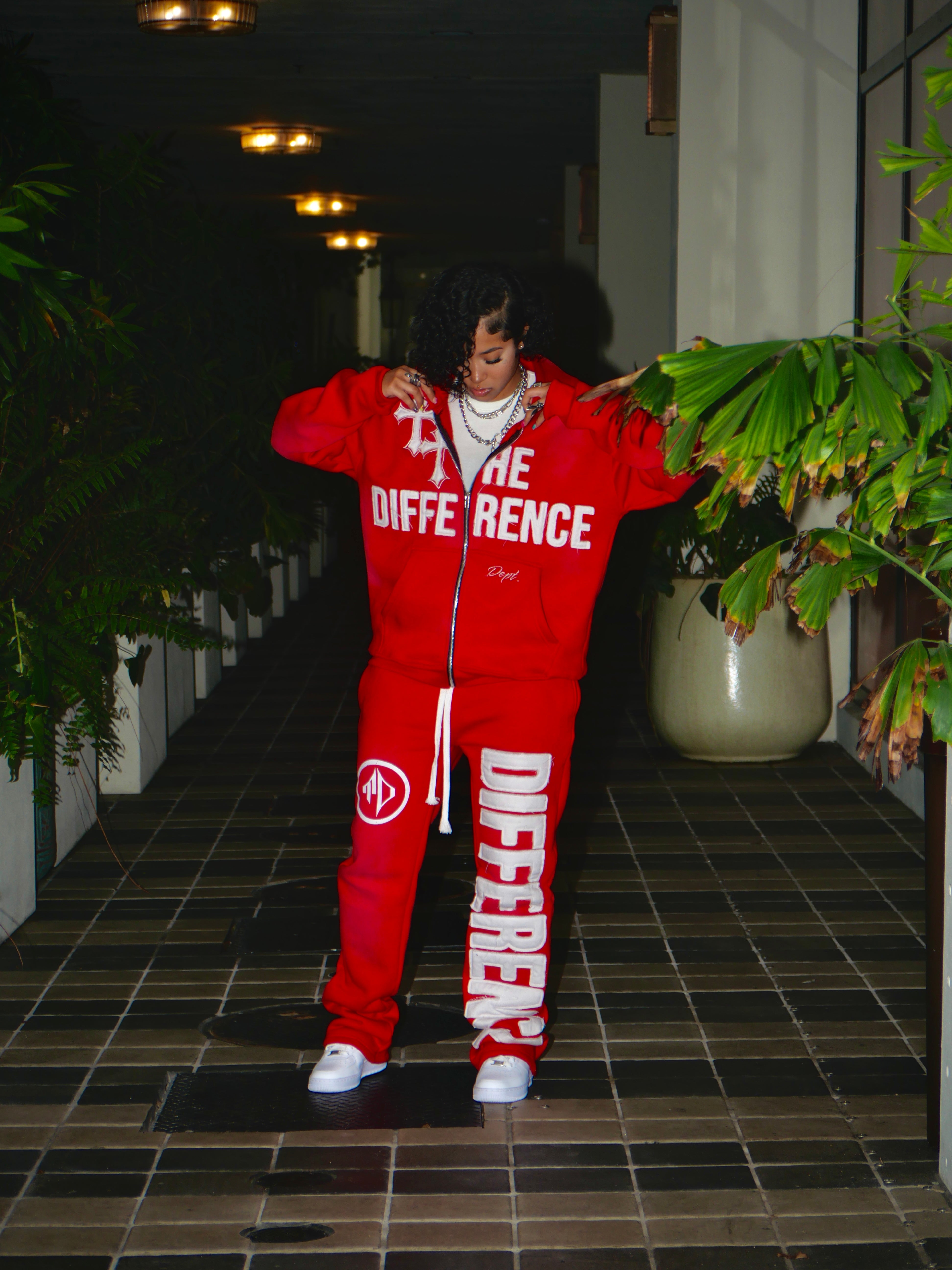 THE DIFFERENCE SET (RED)