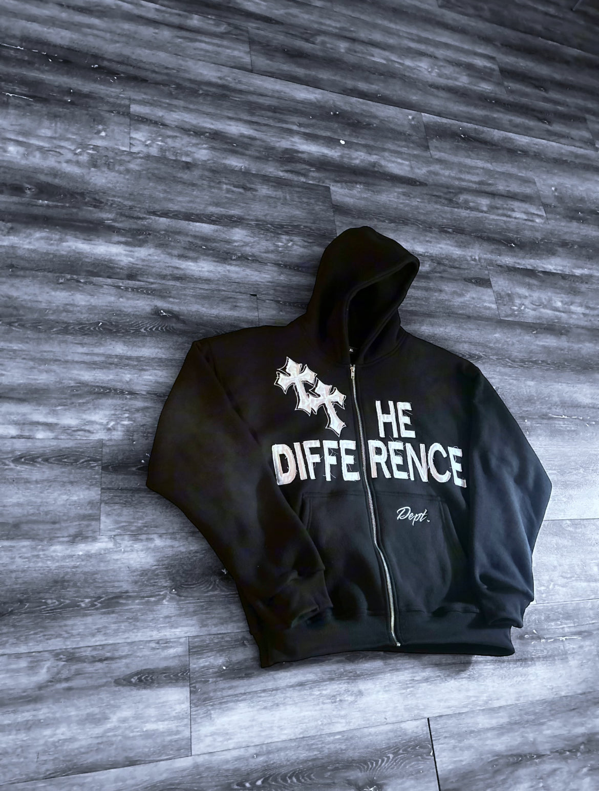 THE DIFFERENCE HOODIE (BLACK)