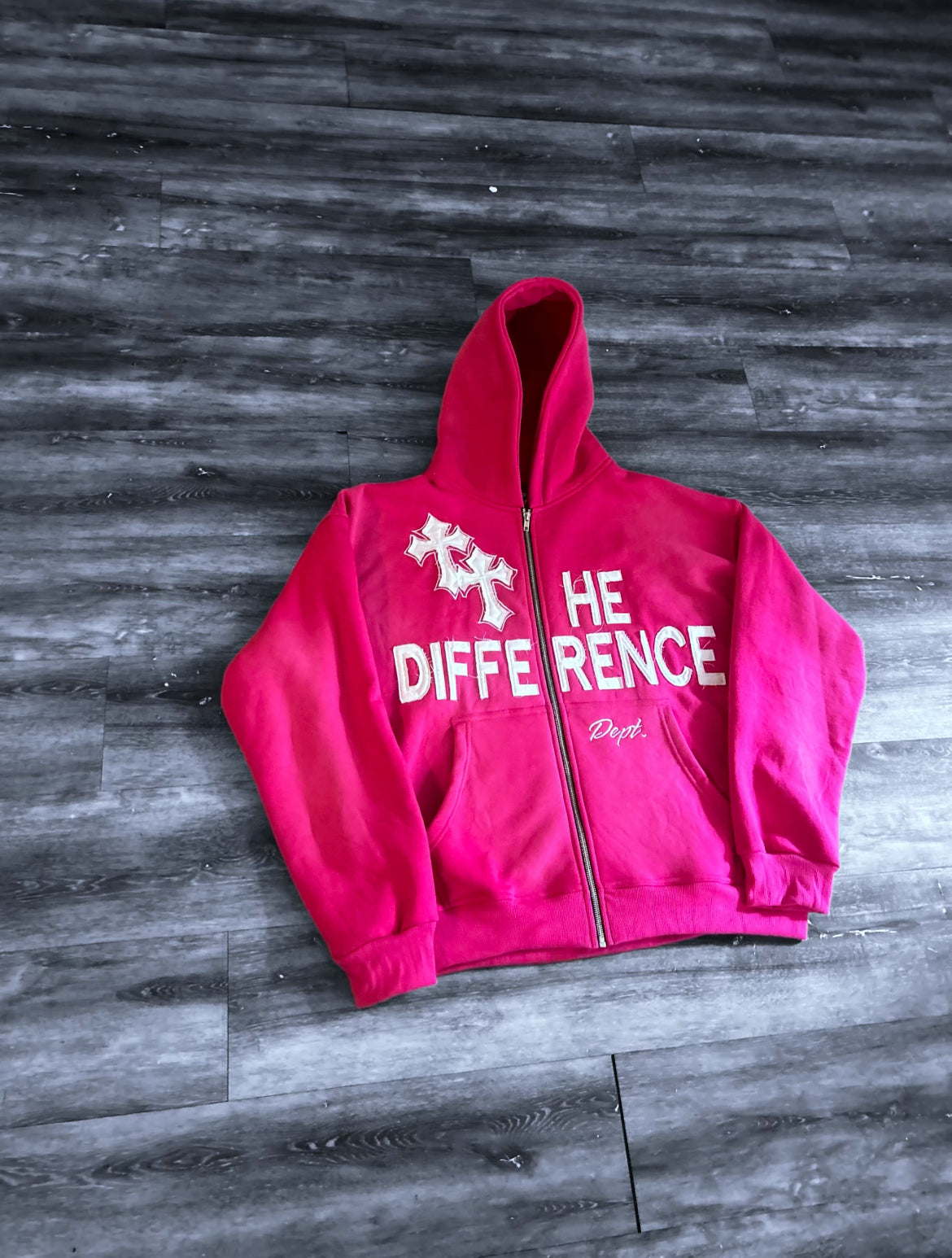 THE DIFFERENCE HOODIE (PINK)